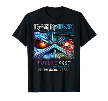 [新品未使用 ]IRON MAIDEN Tシャツ 2024年ワールドツアー（Ｌ） The Future Past 2024 Tour Alexander The Great Tee - Iron